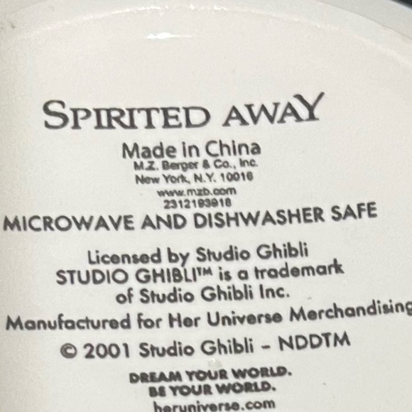 Studio Ghibli Spirited Away Soot Sprites Ramen Bowl With Chopsticks - Picture 6 of 8